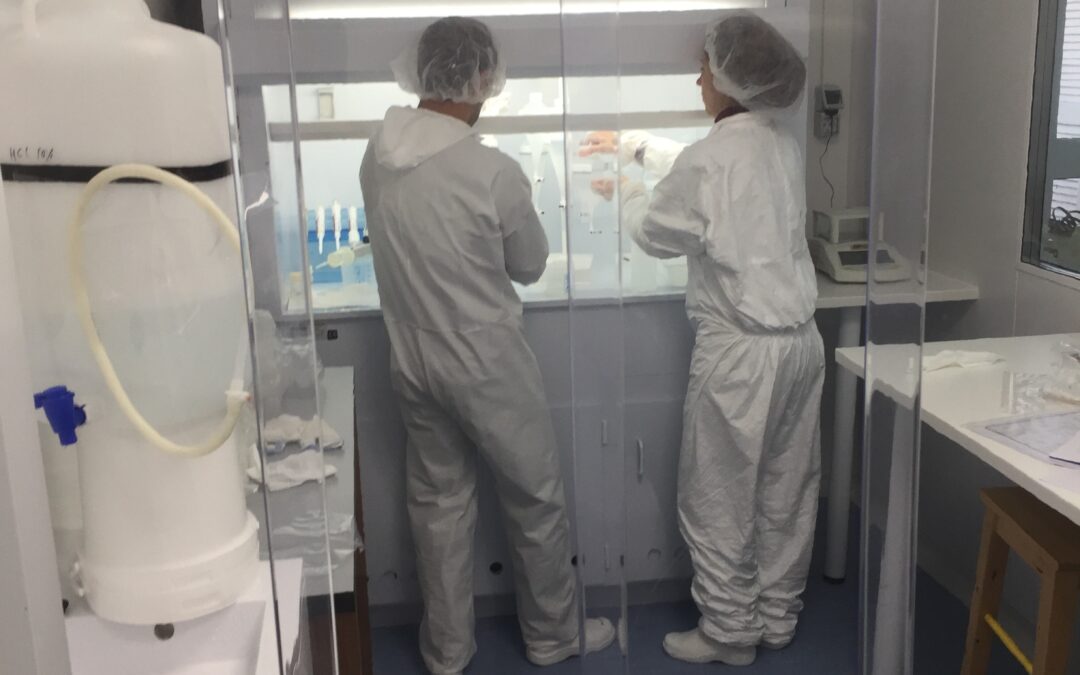 New facility of ICMAN. Clean Room ultratrace metal analysis