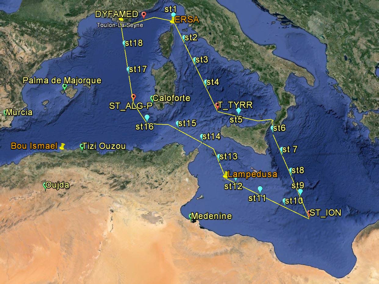 A. Tovar leading the studies of the surface microlayer in the PACETIME oceanographic campaign