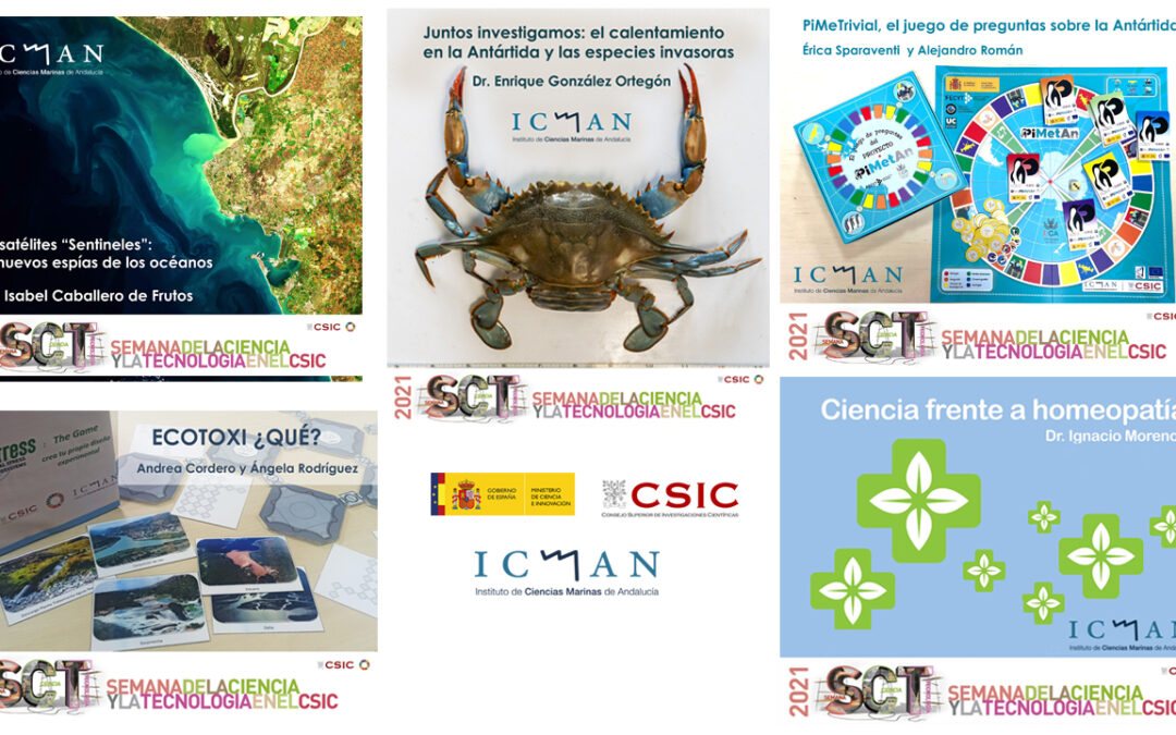 El ICMAN celebra la Semana de la Ciencia y la Tecnología 2021con actividades para colegios e institutos
